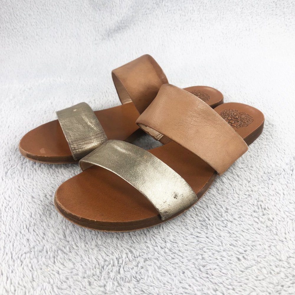 Vince Camuto Women's RHONDA Open Toe Walking Slide Sandals Size 5,M
